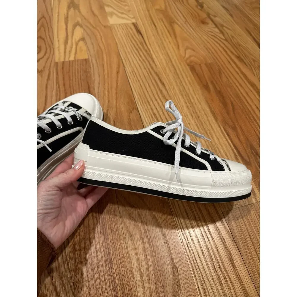 Christian Dior Walk n Dior Platform Sneakers Size 38(8)